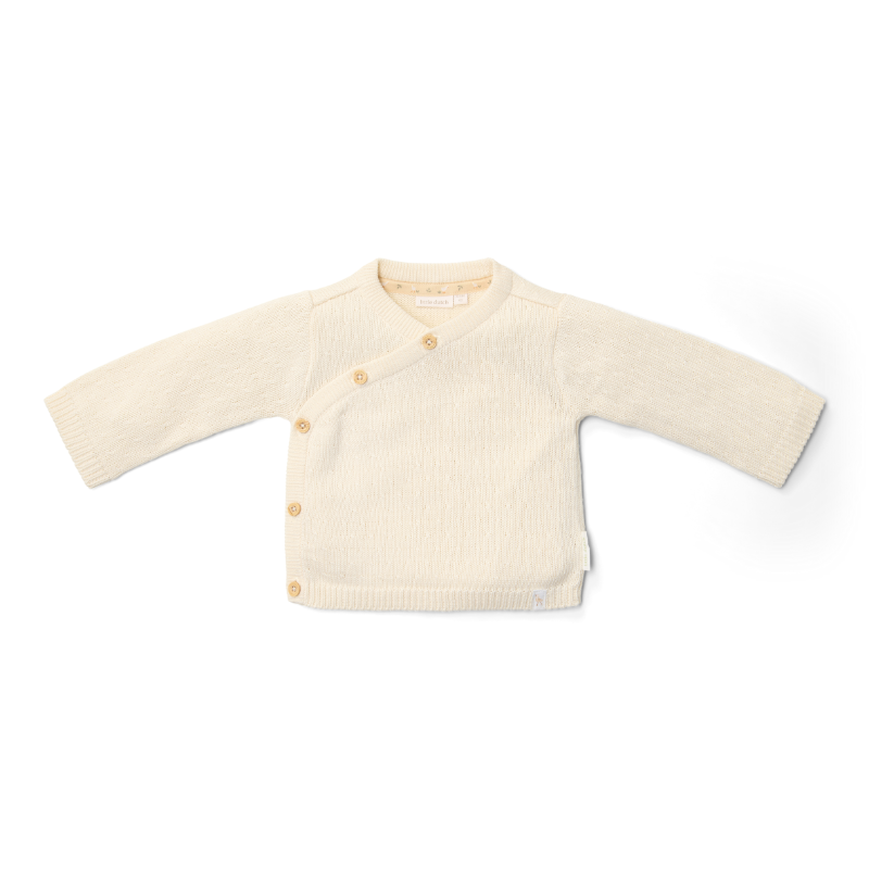Little Dutch - Cardigan lavorato a maglia - Off White