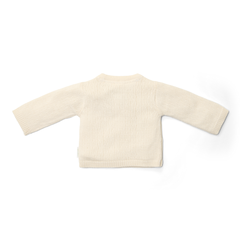 Little Dutch - Cardigan lavorato a maglia - Off White
