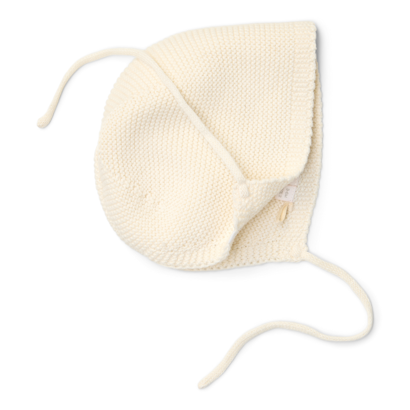 Little Dutch - Cappellino lavorato a maglia - Off White