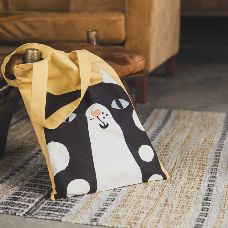 Spira of Sweden - Totebag cotone 37x47 cm - Doris