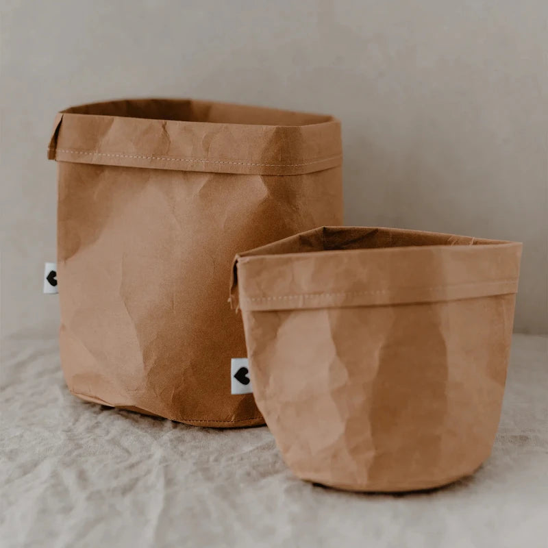 Eulenschnitt - Paperbag Naturali (set 2pz) - in carta lavabile