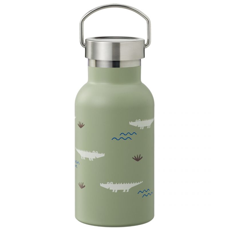 Fresk - Borraccia termica in acciaio 350 ml - Coccodrilli