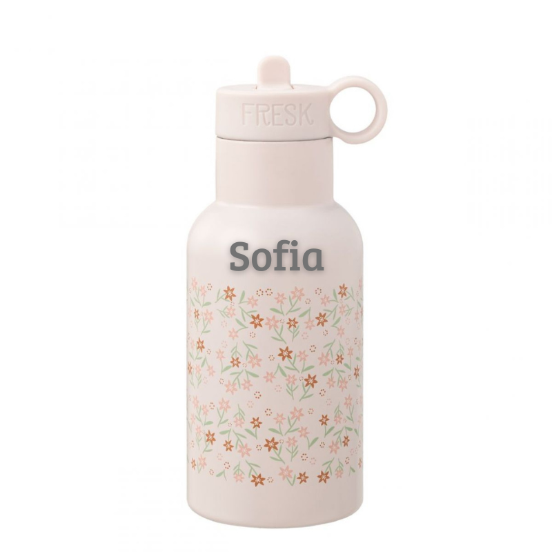 Fresk - Borraccia termica in acciaio 350 ml - Giardino fiorito