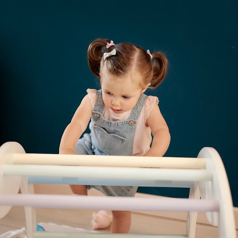 Family Nation - Arco Montessori Rainbow per equilibrio e agilità - Cotton Candy