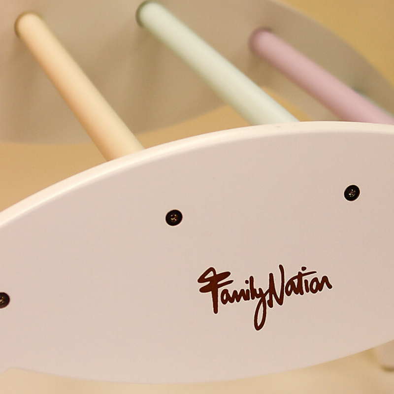 Family Nation - Arco Montessori Rainbow per equilibrio e agilità - Cotton Candy