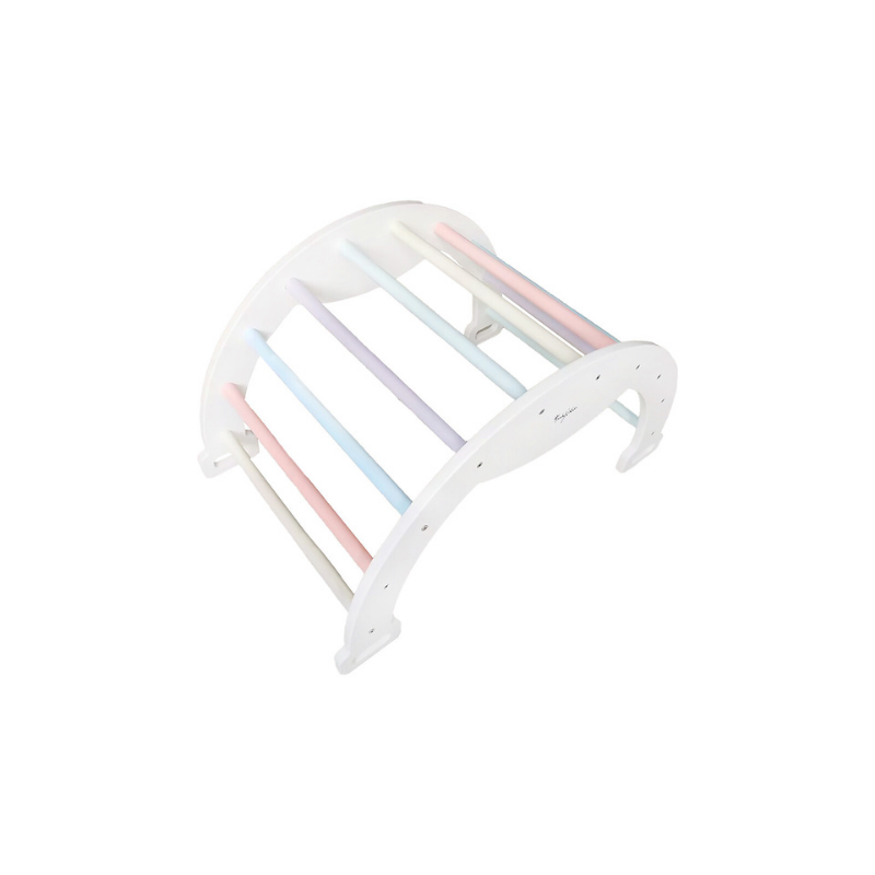 Family Nation - Arco Montessori Rainbow per equilibrio e agilità - Cotton Candy
