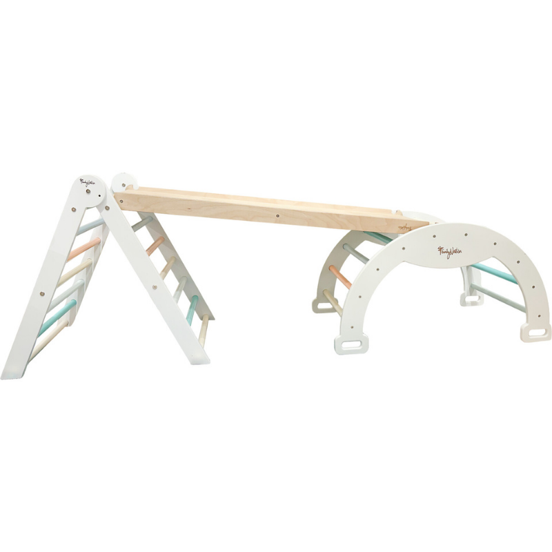 Family Nation - Triangolo Montessori Pikler Rainbow per equilibrio e agilià - Sunny Beach