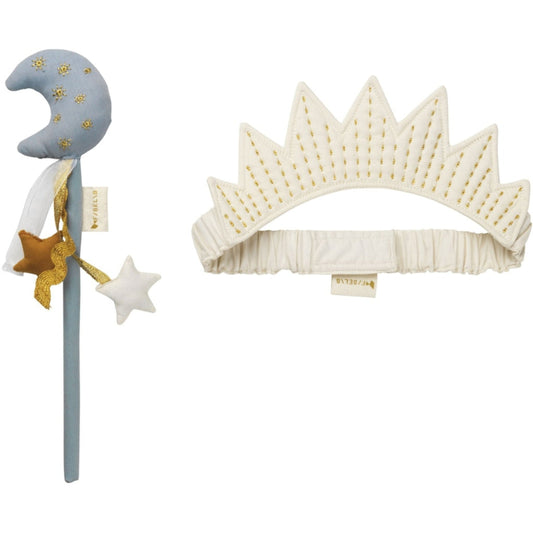 FabeLab - Moon Fairy Wand and Tiara set - Costume Bacchetta magica e Corona