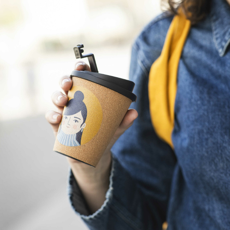 Spira of Sweden - Tazze Mug da passeggio 350ml - Jasmine