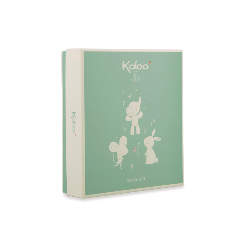 Kaloo - Cofanetto Regalo Doudou e Bola chiama angeli - Elefante