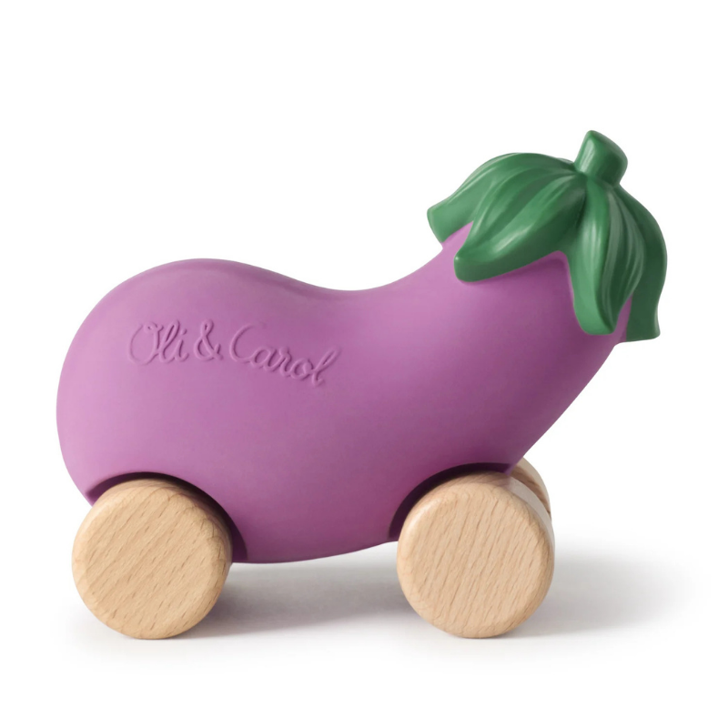 Oli&Carol - Macchinina - Emma The Eggplant Baby Car - Melanzana