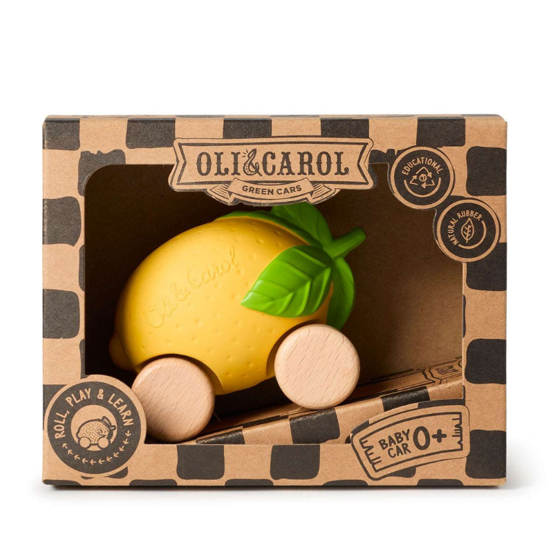 Oli&Carol - Macchinina - Lou The Lemon Baby Car - Limone
