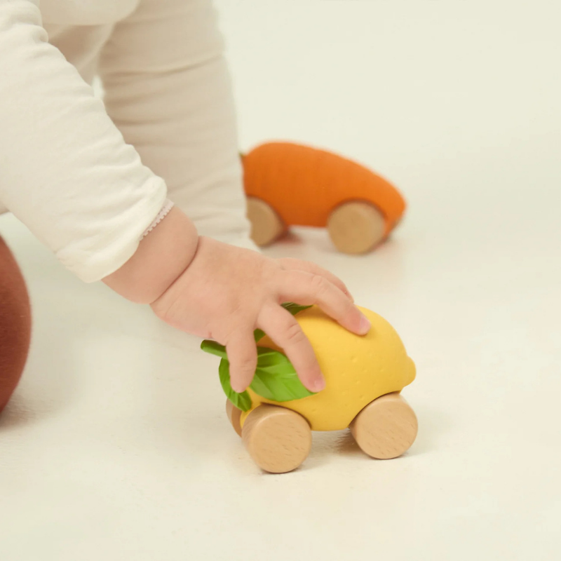 Oli&Carol - Macchinina - Lou The Lemon Baby Car - Limone