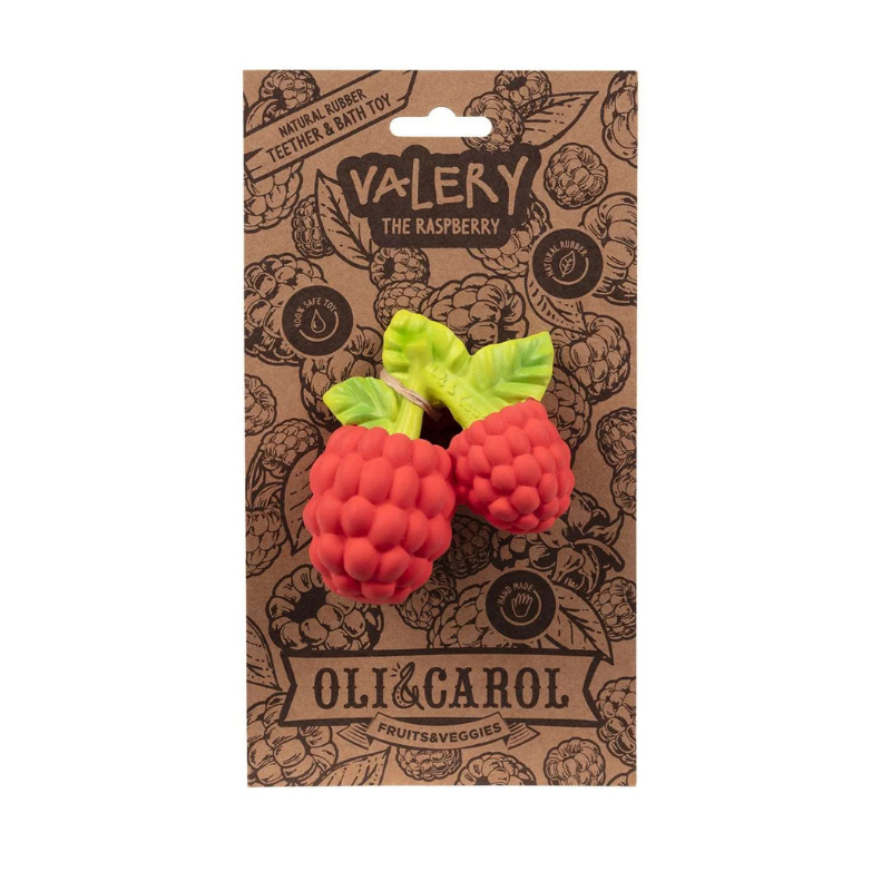 Oli&Carol - Massaggiagengive - Valery the Raspberry - Lampone