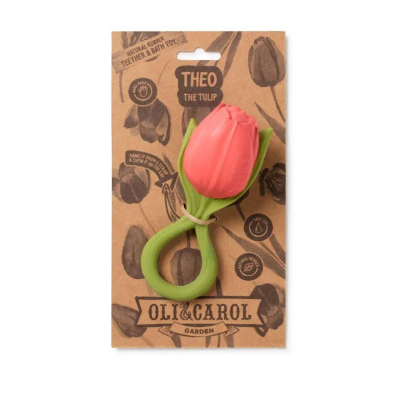 Oli&Carol - Massaggiagengive - Theo the Tulip - Tulipano