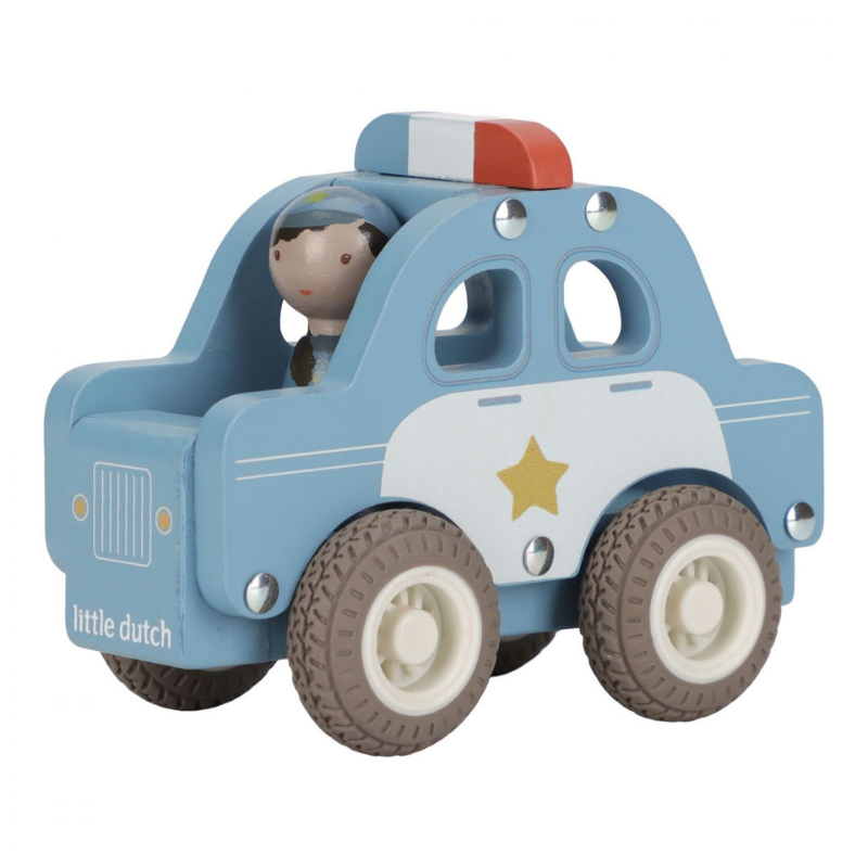 Little Dutch - Macchina della Polizia con personaggio - Essentials