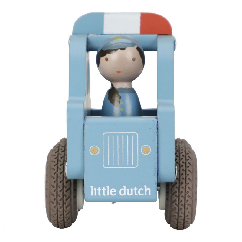 Little Dutch - Macchina della Polizia con personaggio - Essentials