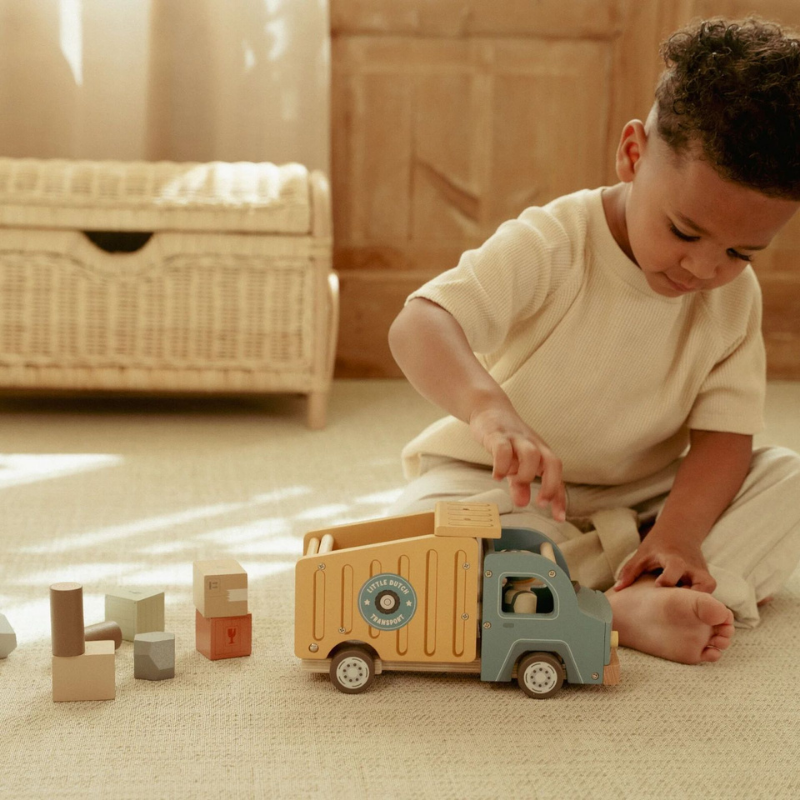 Little Dutch - Camion della spazzatura - Essentials
