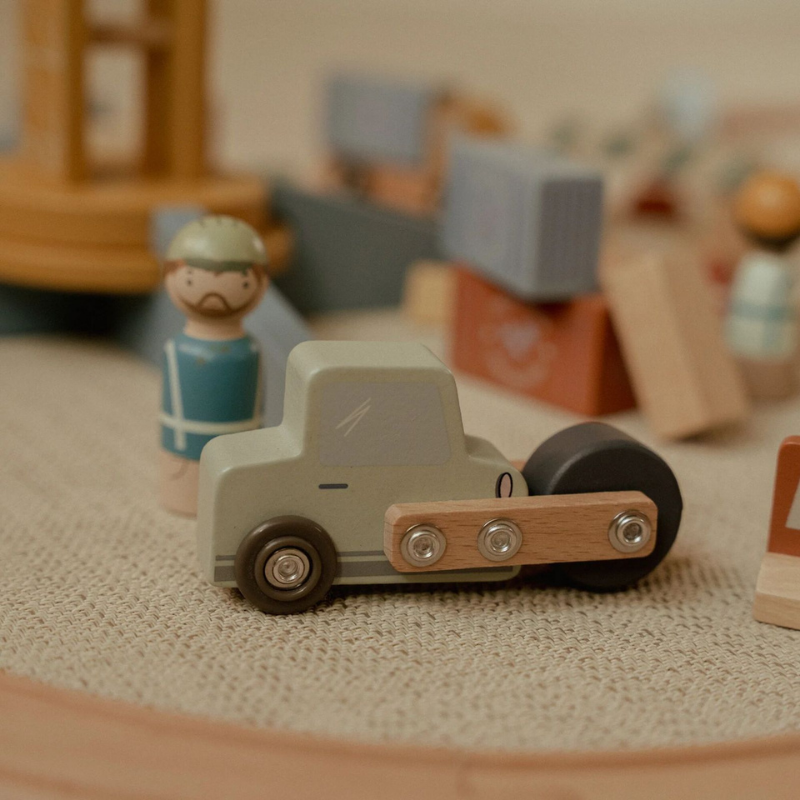Little Dutch - Set gru con binari del treno - Essentials
