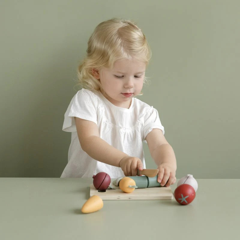 Little Dutch - Set di Verdure da tagliare