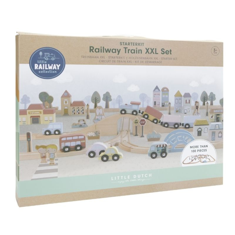 Little Dutch - Pista Trenino XXL - Railway kit base