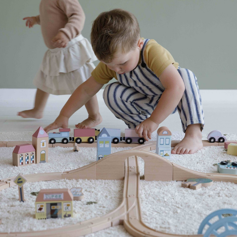 Little Dutch - Pista Trenino XXL - Railway kit base