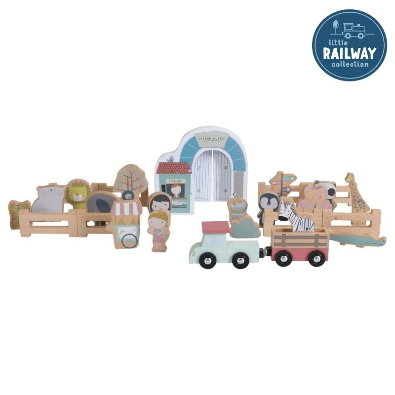 Little Dutch - Zoo - Railway Set (Espansione)