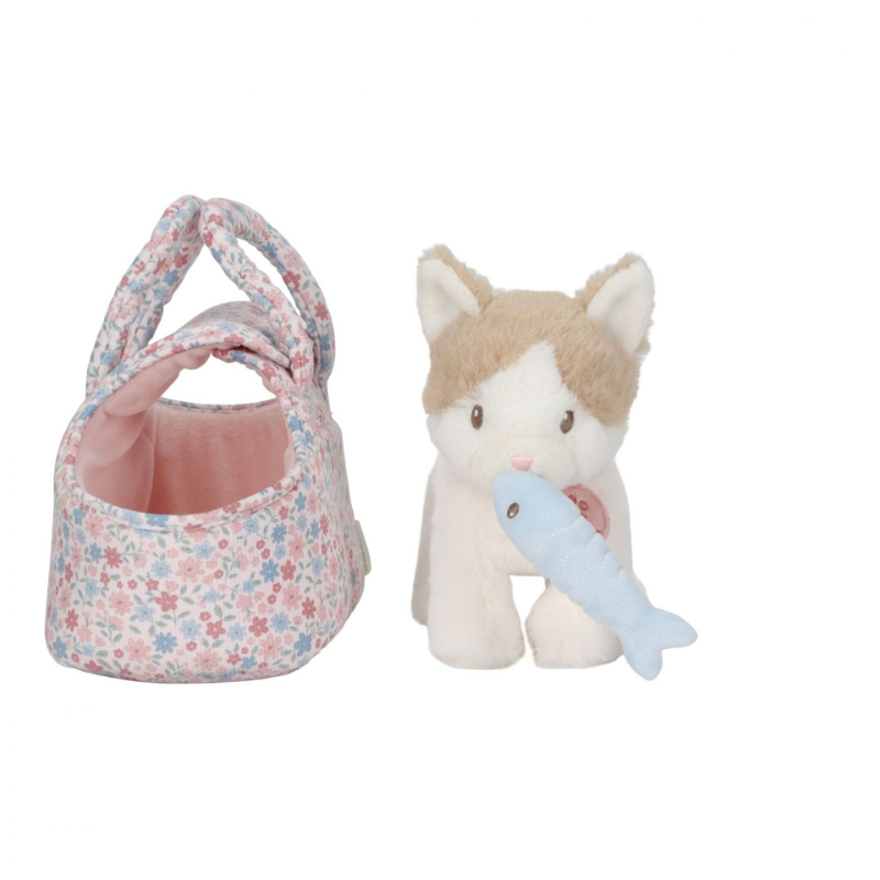 Little Dutch - Marley - gatto peluches con trasportino