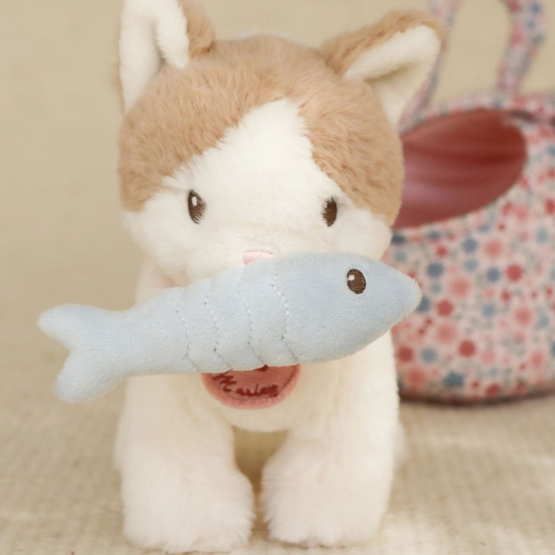 Little Dutch - Marley - gatto peluches con trasportino