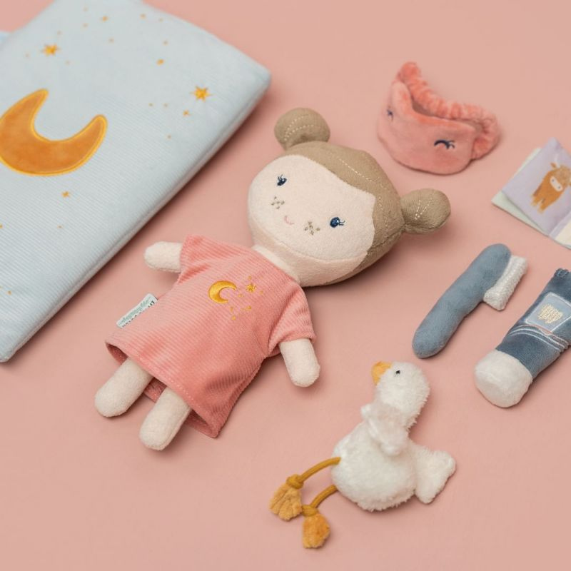 Little Dutch - PlaySet Nanna - Rosa con bambola morbida e accessori