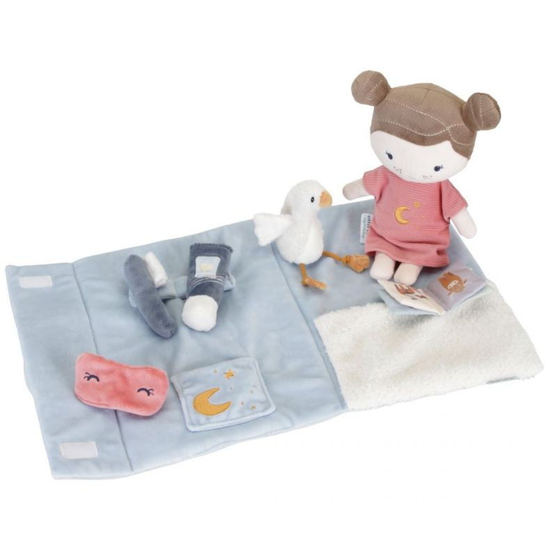 Little Dutch - PlaySet Nanna - Rosa con bambola morbida e accessori