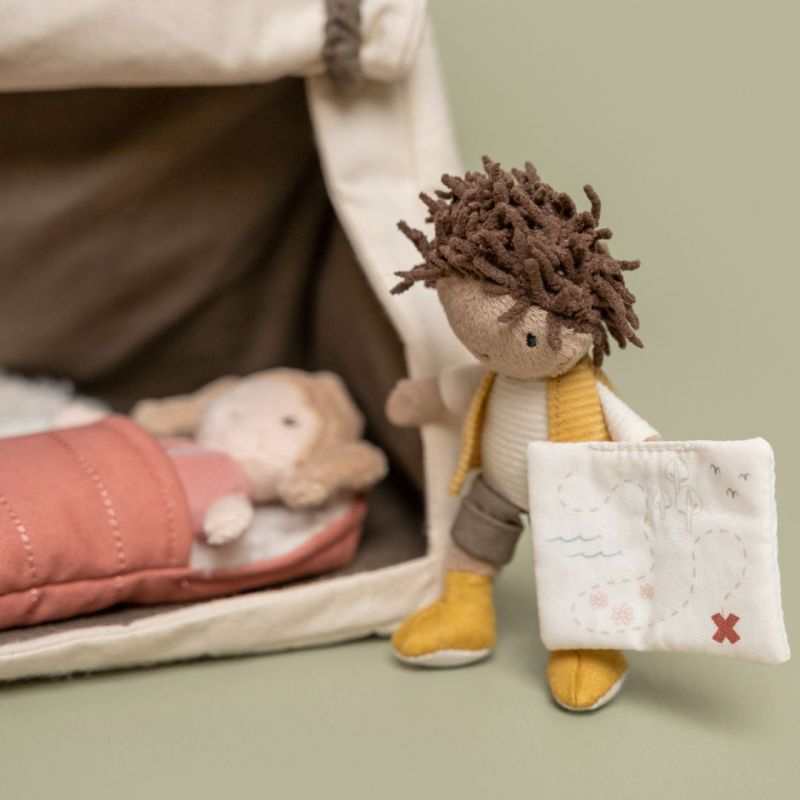 Little Dutch - PlaySet Campeggio - Jake e Anna con bambole morbide e accessori