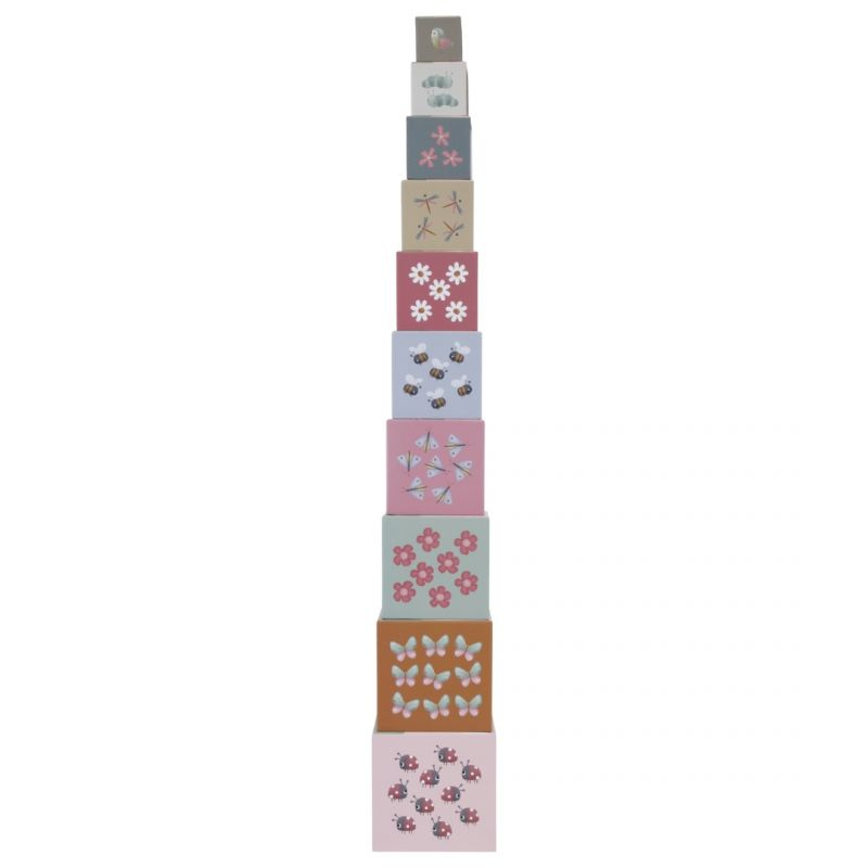 Little Dutch - Cubi impilabili - Flowers & Butterflies