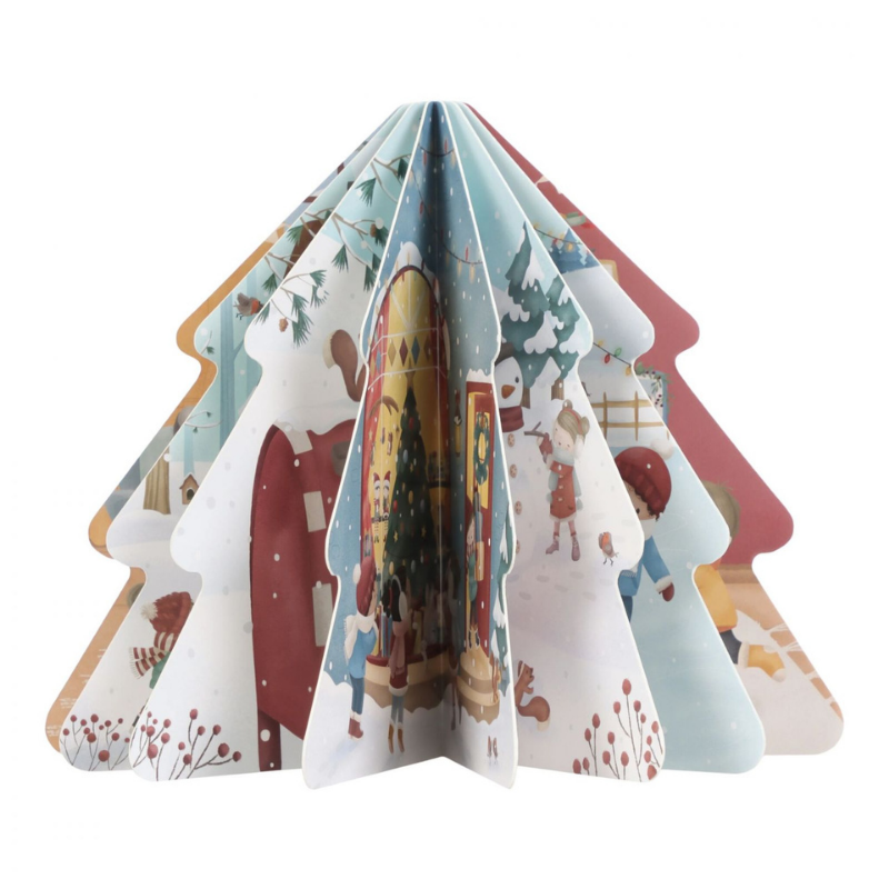 Little Dutch - Libro di Natale con pupazzo Jim - Natale