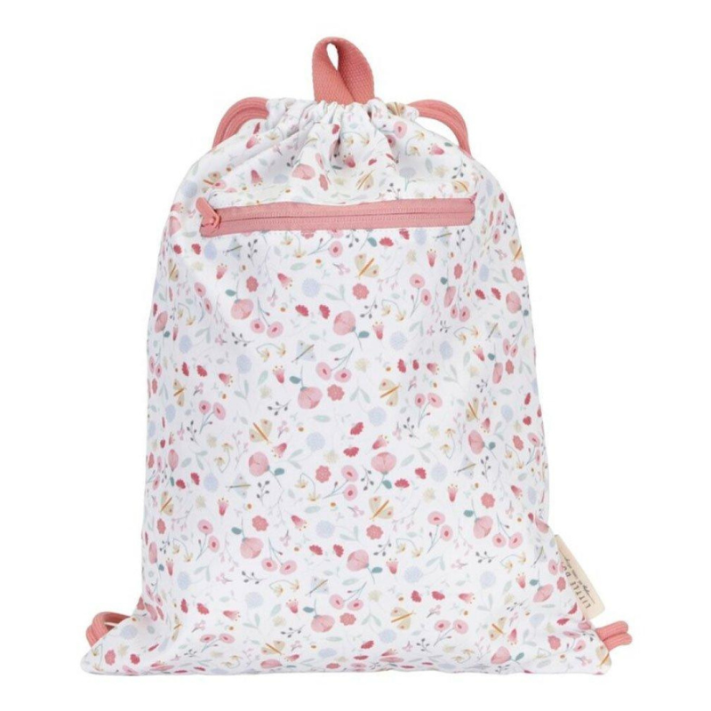 Little Dutch - Sacchetta con Lacci in PET riciclato - Flowers & Butterflies