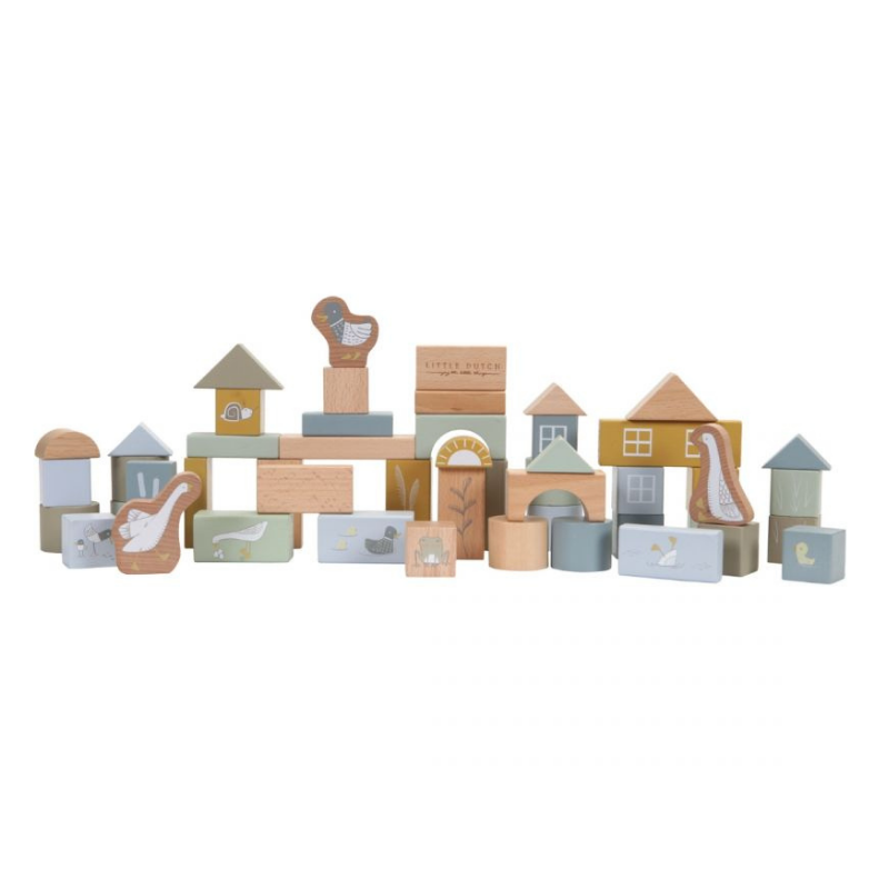 Little Dutch - Building Blocks Costruzioni - Blu