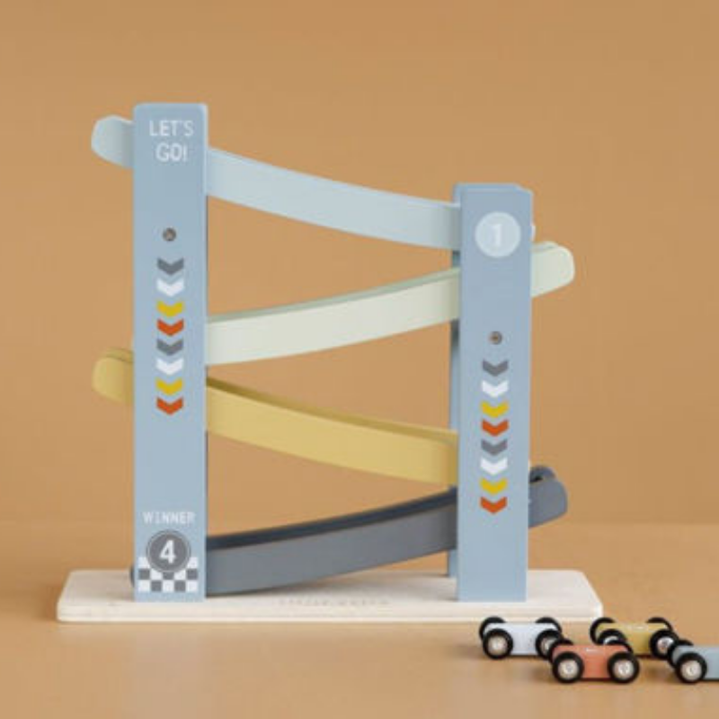 Little Dutch - Ramp Racer - Scivolo con macchinine