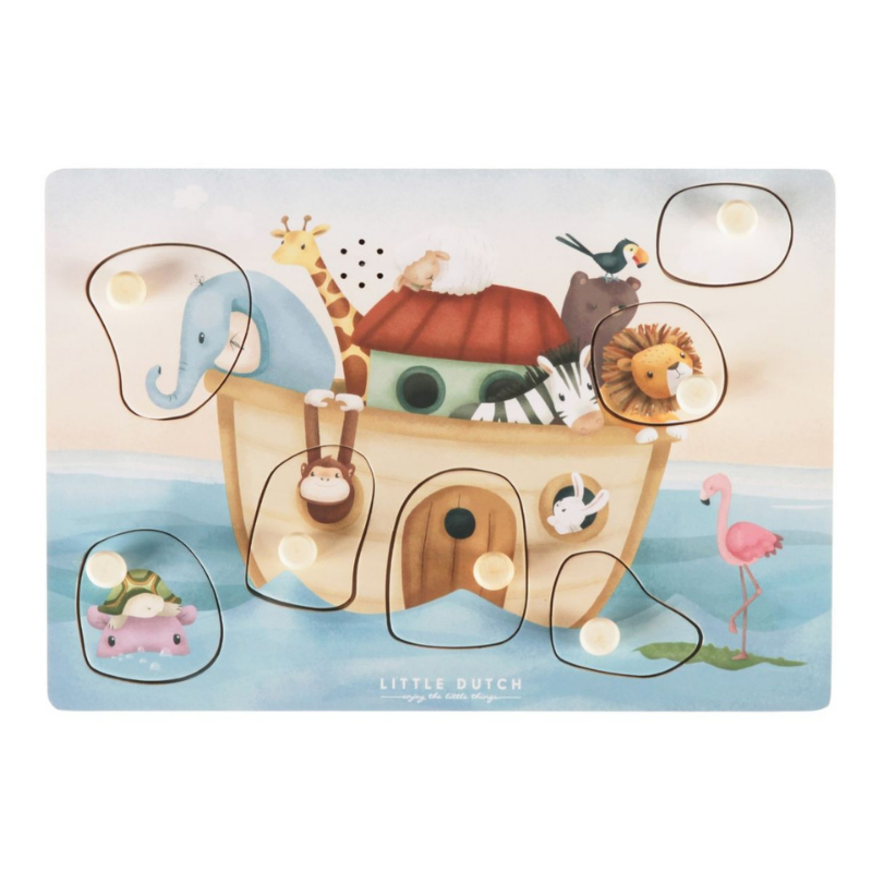 Little Dutch - Puzzle sonoro Arca di Noè