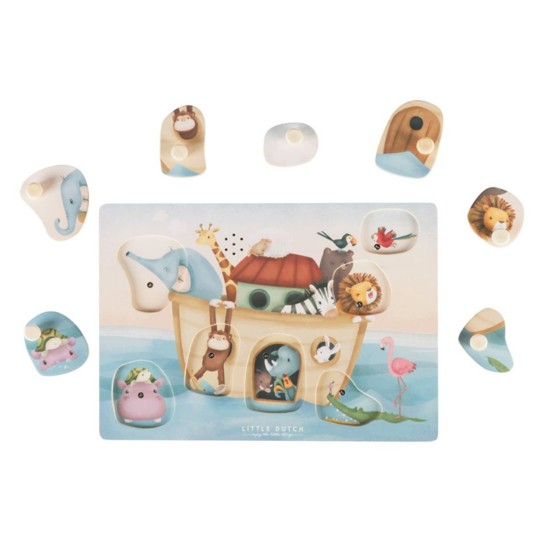 Little Dutch - Puzzle sonoro Arca di Noè