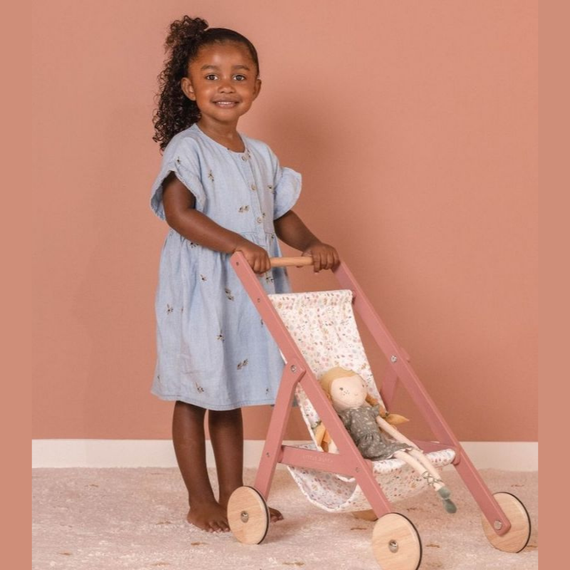 Little Dutch - Passeggino in legno per bambole