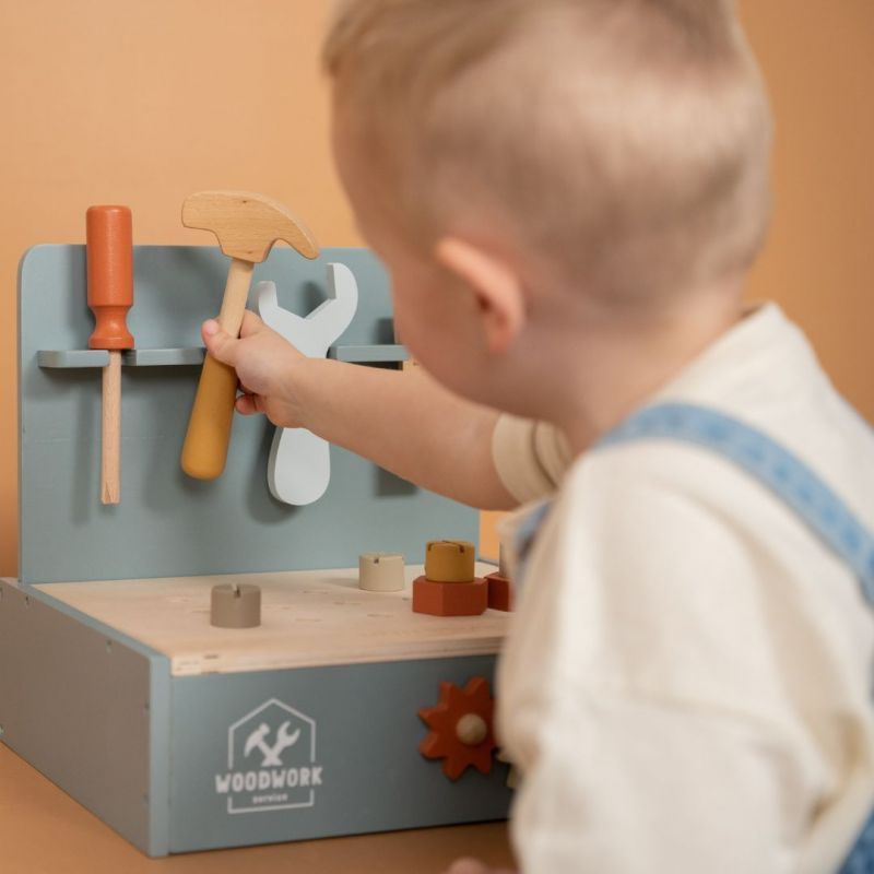 Little Dutch - Mini Banco da lavoro con attrezzi