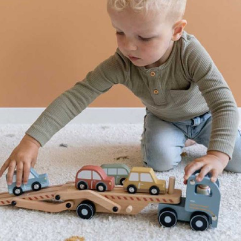 Little Dutch - Camion Bisarca trasportatore auto