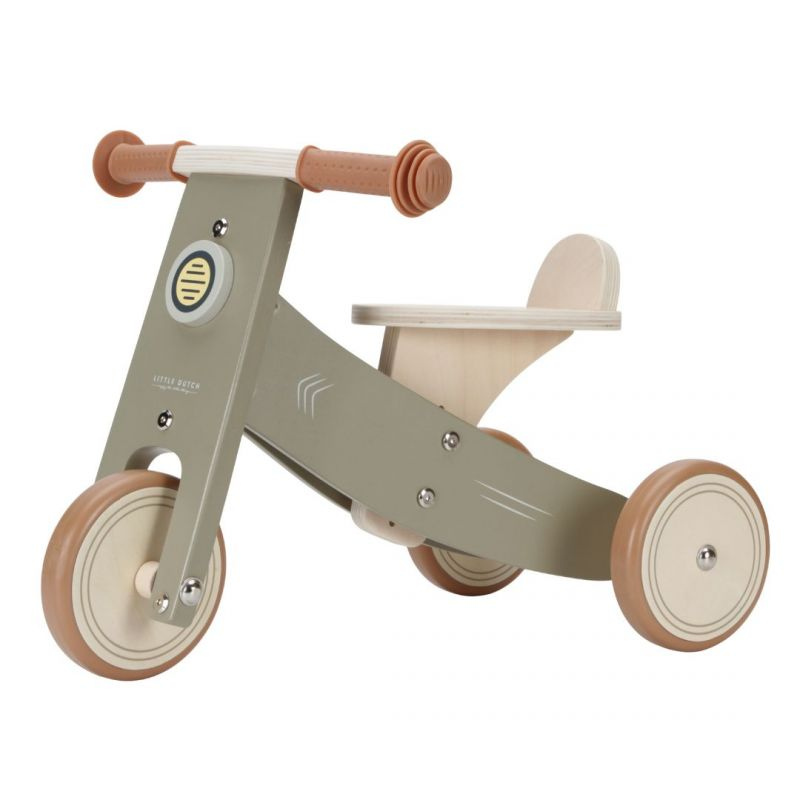 Little Dutch - Triciclo Primi Passi - 1-3 anni - Olive