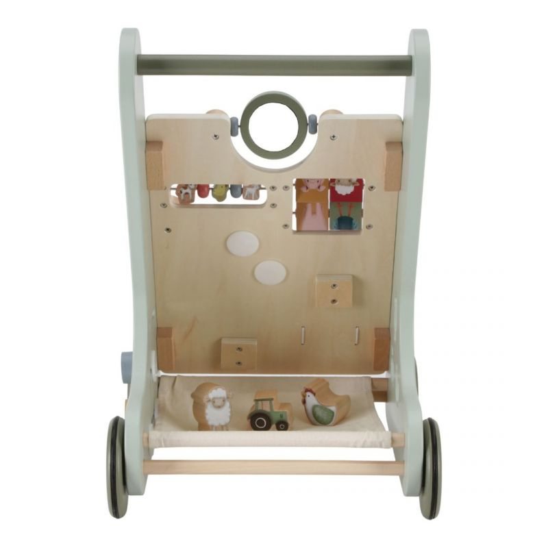 Little Dutch - Baby walker Pirmipassi multi-attività - Little Farm