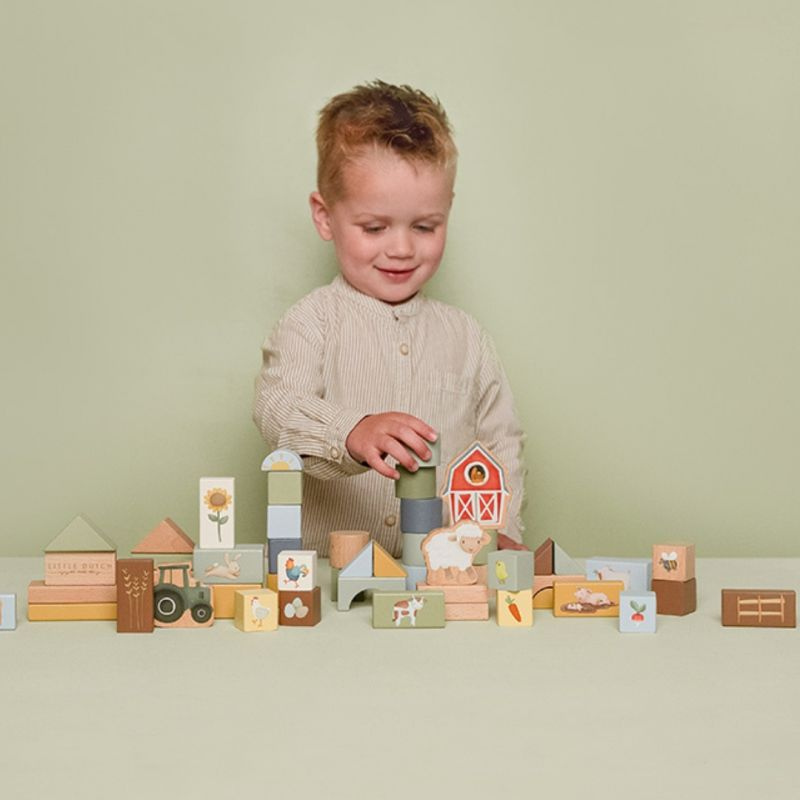 Little Dutch - Building Blocks Costruzioni - Verde Little Farm