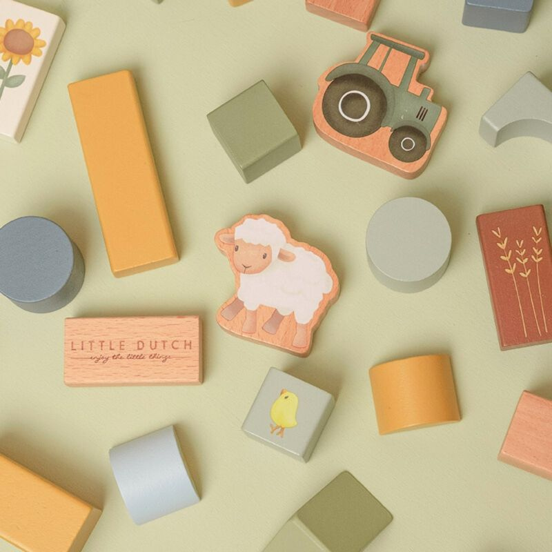 Little Dutch - Building Blocks Costruzioni - Verde Little Farm
