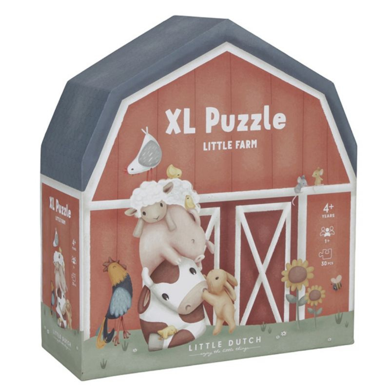 Little Dutch - Puzzle XXL sagomato - Little Farm