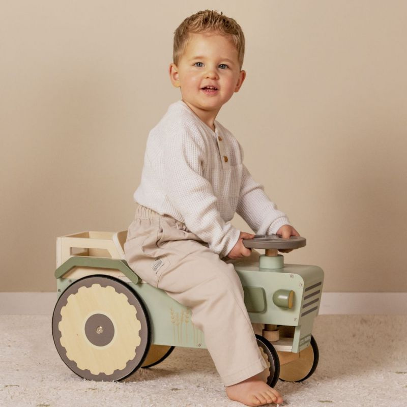 Little Dutch - Trattore cavalcabile - Olive