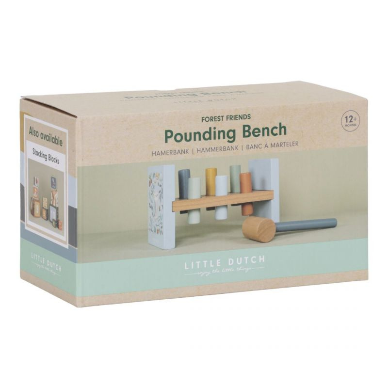 Little Dutch - Martello con pioli - Hammer Bench - Forest Friends