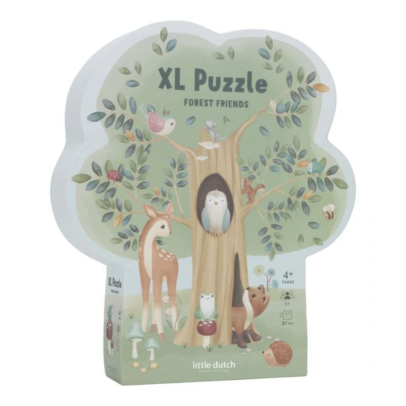 Little Dutch - Puzzle XXL sagomato - Forest Friend